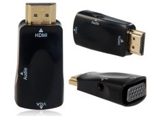převodník HDMI (A) / VGA +audio