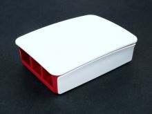 Raspberry Pi 3 B - pouzdro červenobílé