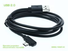 PC kabel USB-A / mikroUSB 1m (úhlový) EMOS