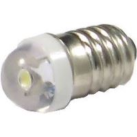 LED žárovka E10 12V/0,25W bílá studená