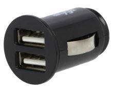 Automobilový USB napáječ pro telefony do autozásuvky 12V-24V/USB 2,1A (2xUSB)