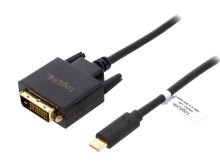 kabel k propojení monitoru USB-C / DVI (24+1) 1,8m