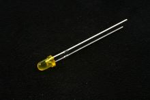 LED dioda 3mm - žlutá 20mA