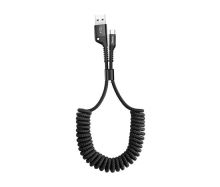 kabel USB-A 3.0 / USB-C 1m černá spirála Baseus (2A)