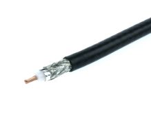 koaxiální kabel 50 Ohm H155 lanko BELDEN černý PE - průměr 5,4mm