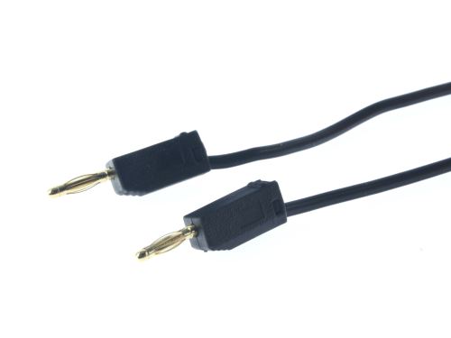multimetr - kabel - 2mm banánky 0,5m laserový digitální 40M, 0,05-40m Černý