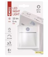 svítidlo noční EMOS P3316 15lm senzor pohybu, nastavitelná intenzita světla