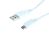 PC kabel USB-A / mikroUSB 1,8m-2m bílý