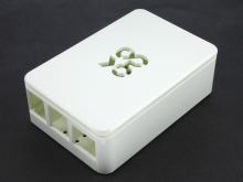 Raspberry Pi 4 krabička bílá plastová
