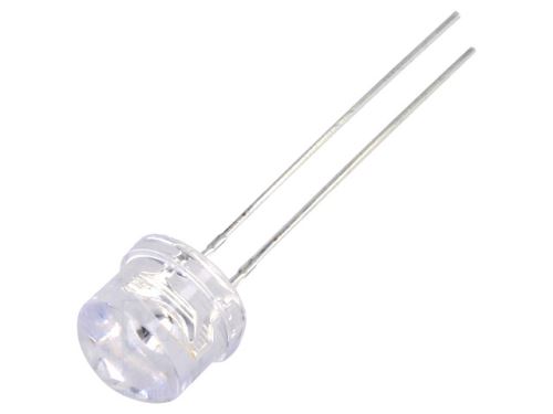 LED dioda 8 IR - čirá, nízká