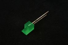 LED dioda trojúhelníková -  zelená