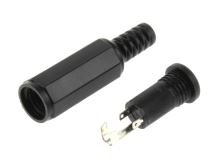 JACK 3,5 stereo zásuvka kabelová EST průměr kabelu 5mm (1)