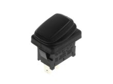 voděodolný kolébkový vypínač ON-ON 3piny 250V/10A  IP65 Černá (1)