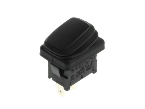 voděodolný kolébkový vypínač ON-ON 3piny 250V/10A  IP65 Černá (1)