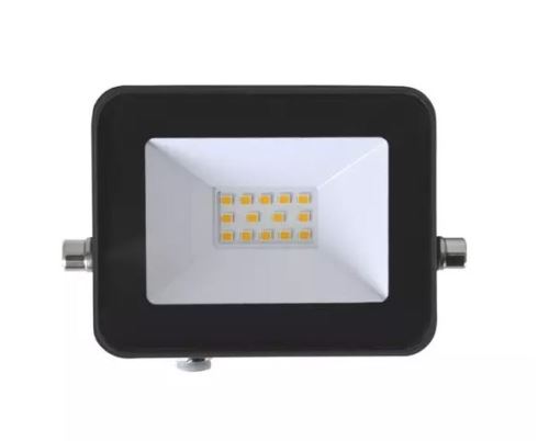 LED svítidlo - reflektor GETI 240V/10W, 4000K, černý