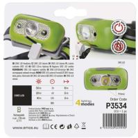 svítilna čelovka EMOS P3534, 230 lm, 80 m, Li-Pol 1200 mAh (1)