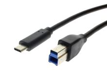 PC kabel USB-C / USB-B 3.2  1m