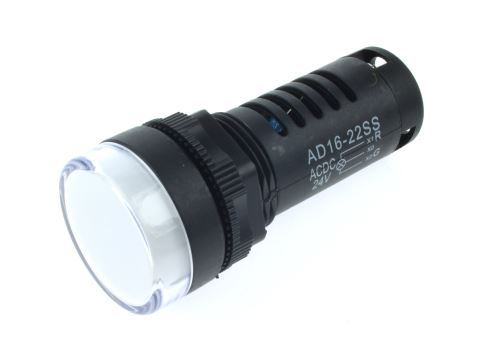 panelová kontrolka 230V LED červená + zelená AD16-22