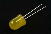 LED dioda 10mm - žlutá