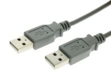 PC kabel USB-A / USB-A 1,0m