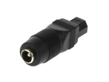 redukce konektoru 5,5x2,1mm zásuvka na TOSHIBA 4pinová zásuvka černá 9mm (1)