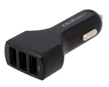 Automobilový USB napáječ pro telefony do autozásuvky 12V-24V/USB 4,8A (3xUSB)