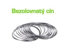 cín bezolovnatý Sn97Bi2Cu1P 1mm 10g (223-252°C)