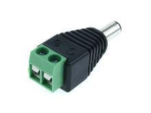 DC 5,5x2,5 vidlice 9,5mm se svorkou