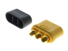 DC konektor MR60M -  vidlice kabelová 3pin (1)