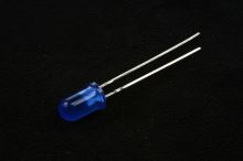 LED dioda 5mm - modrá