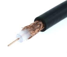 koaxiální kabel 75 Ohm RG59 drát MIL-C17 - průměr 6,2mm