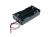 držák baterií 2x 18650 - plastový s kabelovými vývody